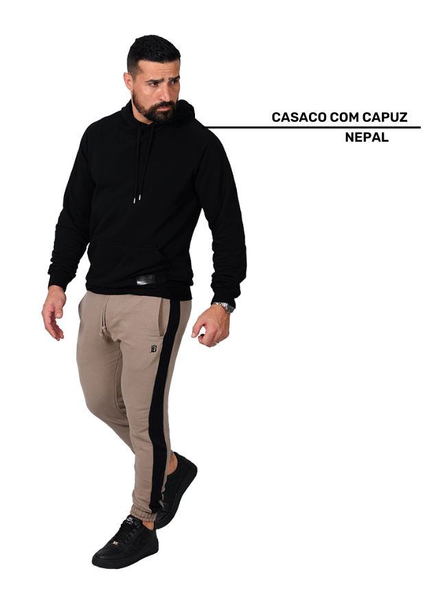 Moletom Jogger CalÃ§a Moletom Estilosa Moletom Preta CalÃ§a