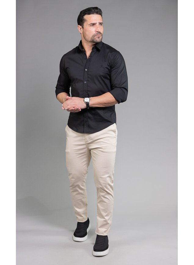 Calça Sarja Camisa Dentro Da CalÃ§a Homem Calça Masculina Sarja