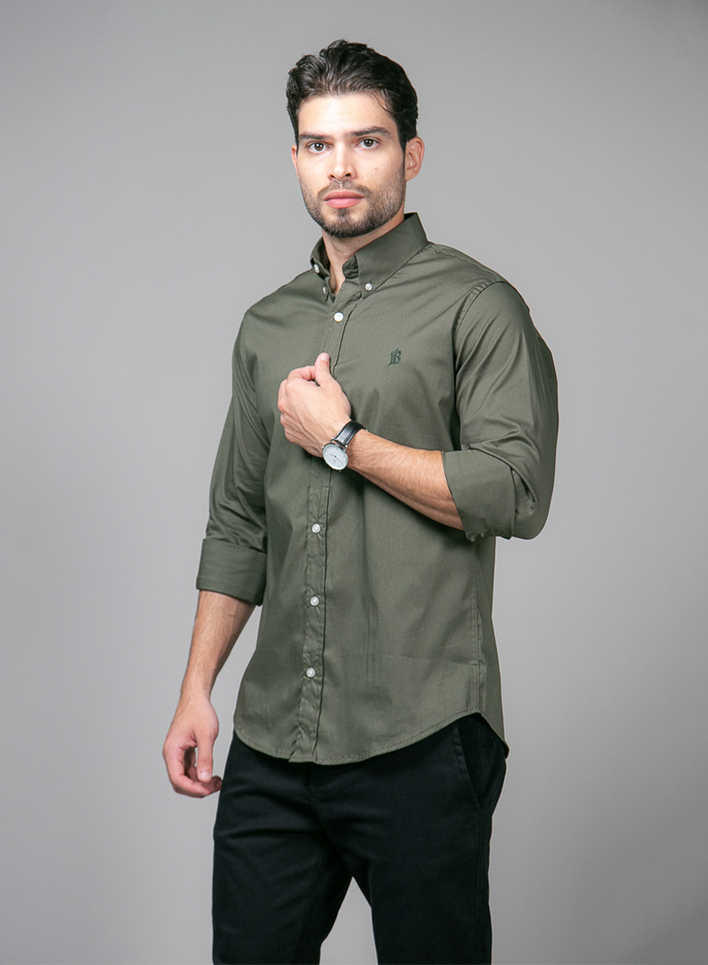 Outfits Con Camisa Verde Hombre Camisa Verde Bosque A Cuadros De