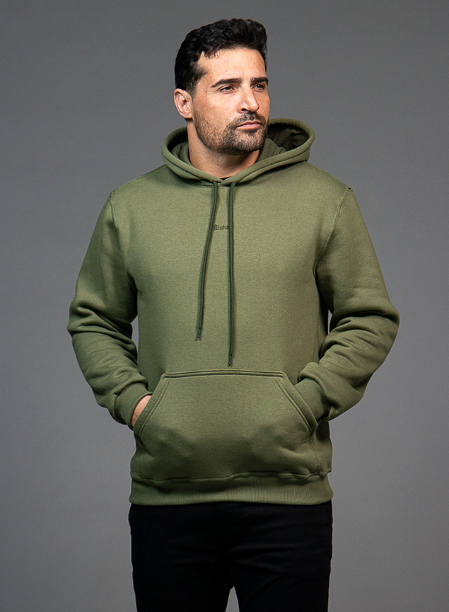 Casaco Moletom Masculino Cabos Peluciado com Capuz Blühen 5845