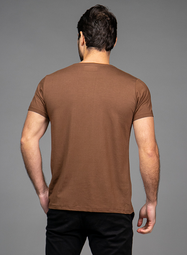 Camiseta Tech Modal - Marrom