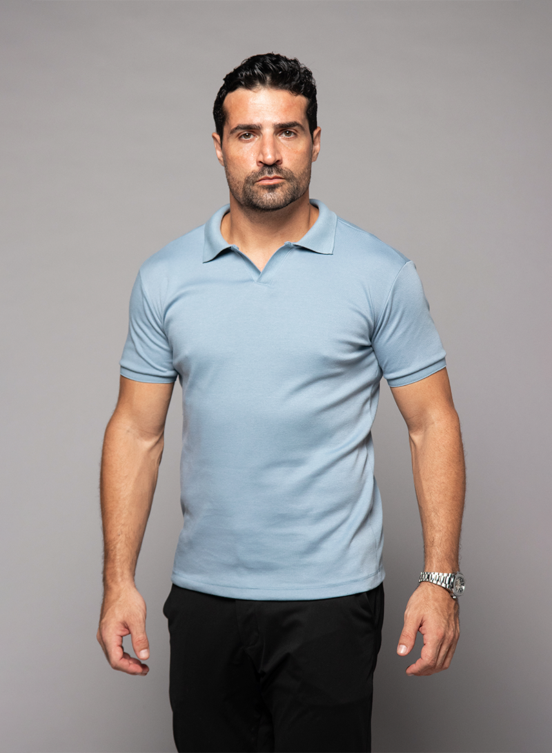 Polo Italiana Riviera - Azul