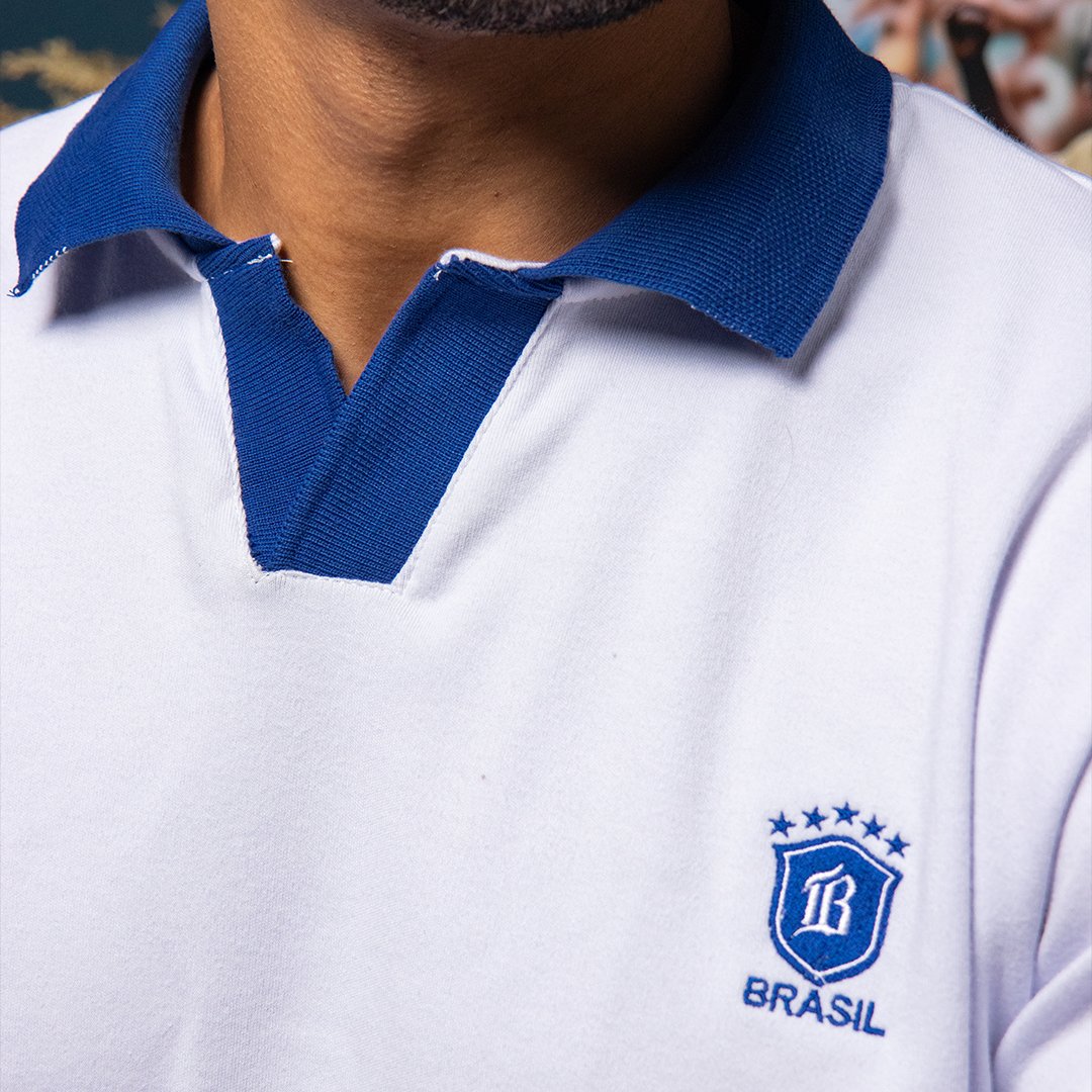 camisa polo brasil branca 1