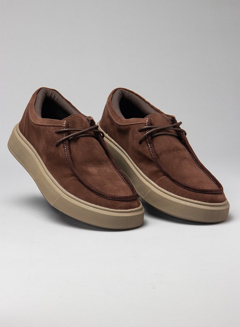 Tênis Wallabee Camurça Café - Roots