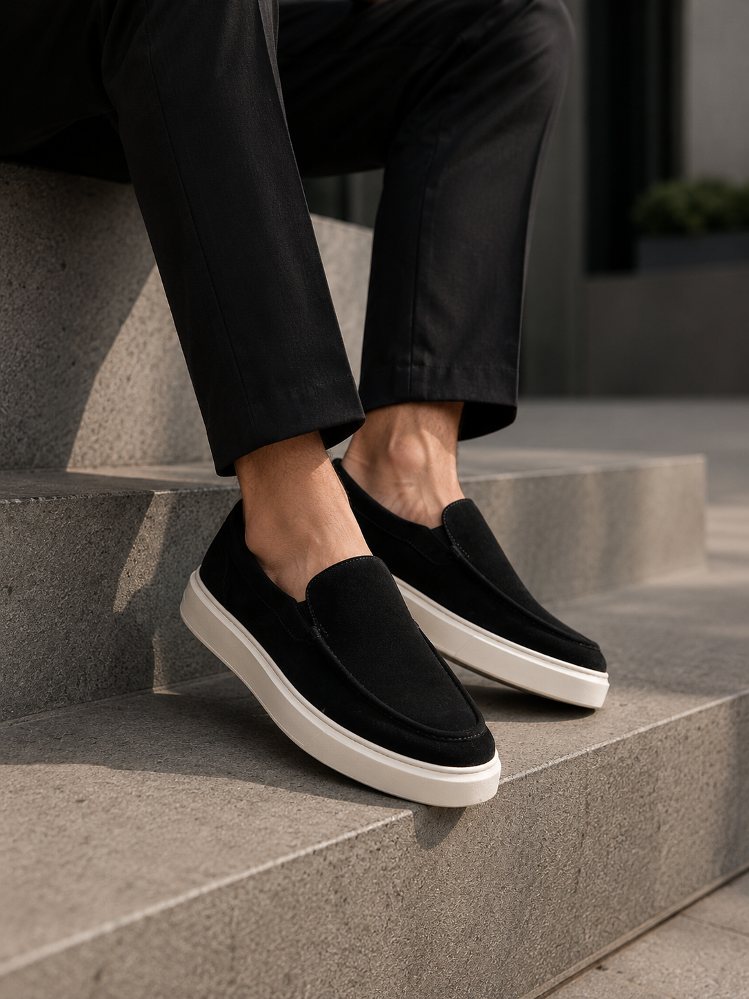 T&ecirc;nis Slip On Preto