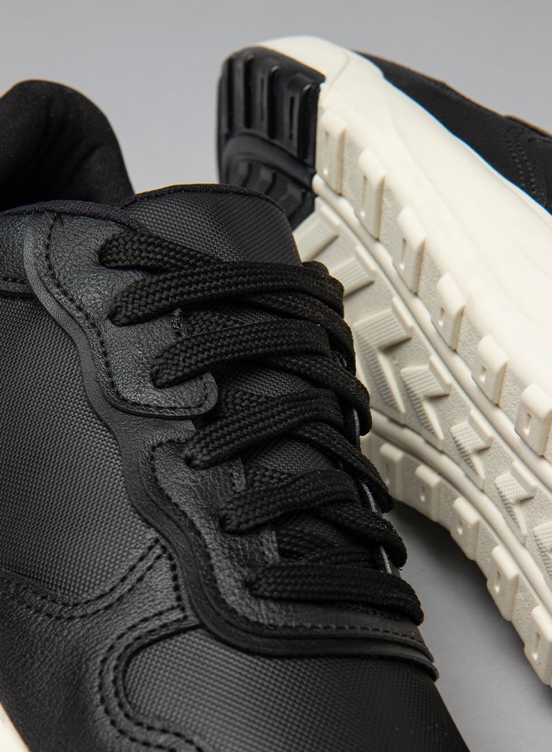 tenis casual masculino bluhen color preto solado branco storm 3