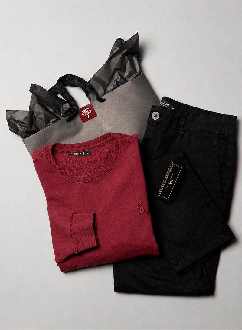 kit presente namorado aniversario marido premium calca sarja blusao inverno outono ideal