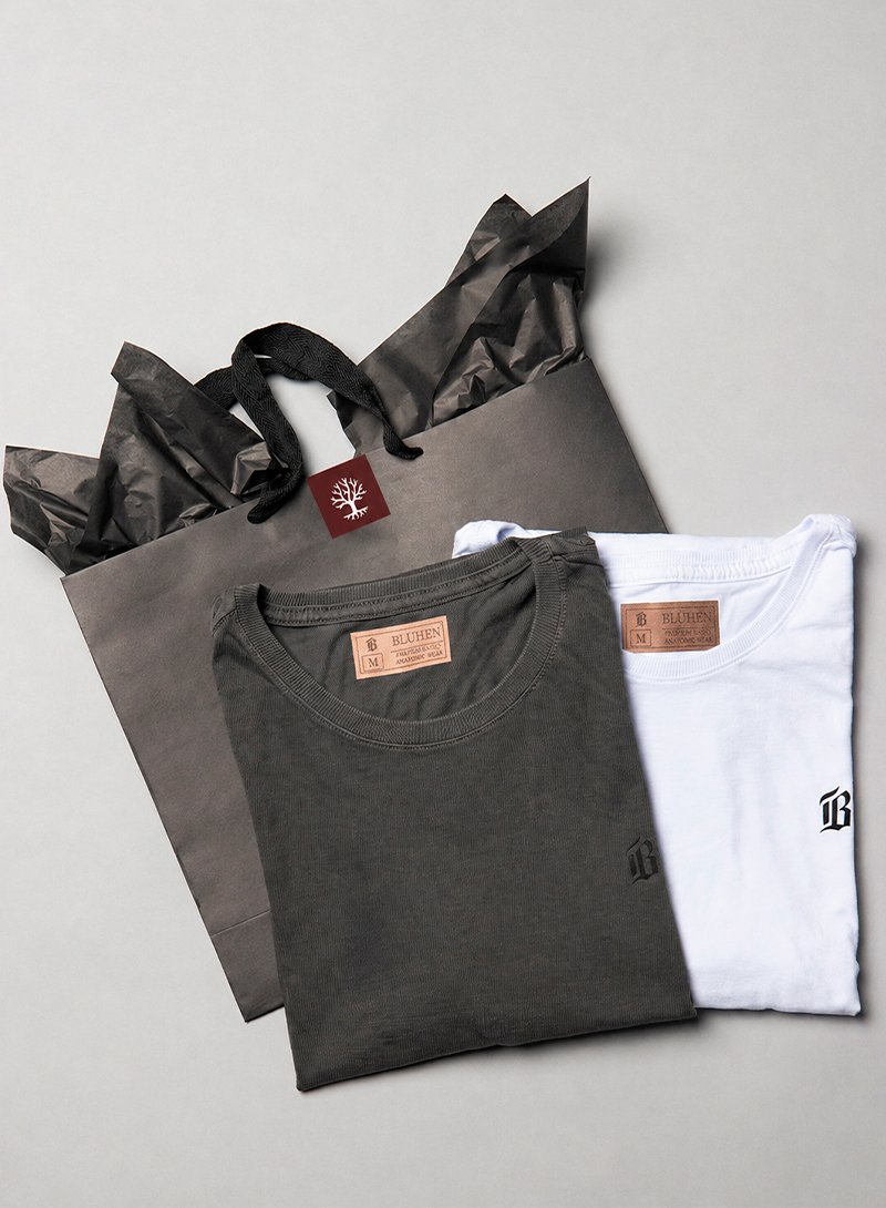 kit presente namorado aniversario marido camisetas basicas bluhen
