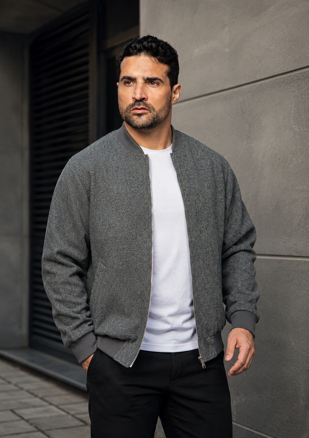 jaqueta bomber masculina caqui montelari la batida inverno bluhen encorpada estruturada 15
