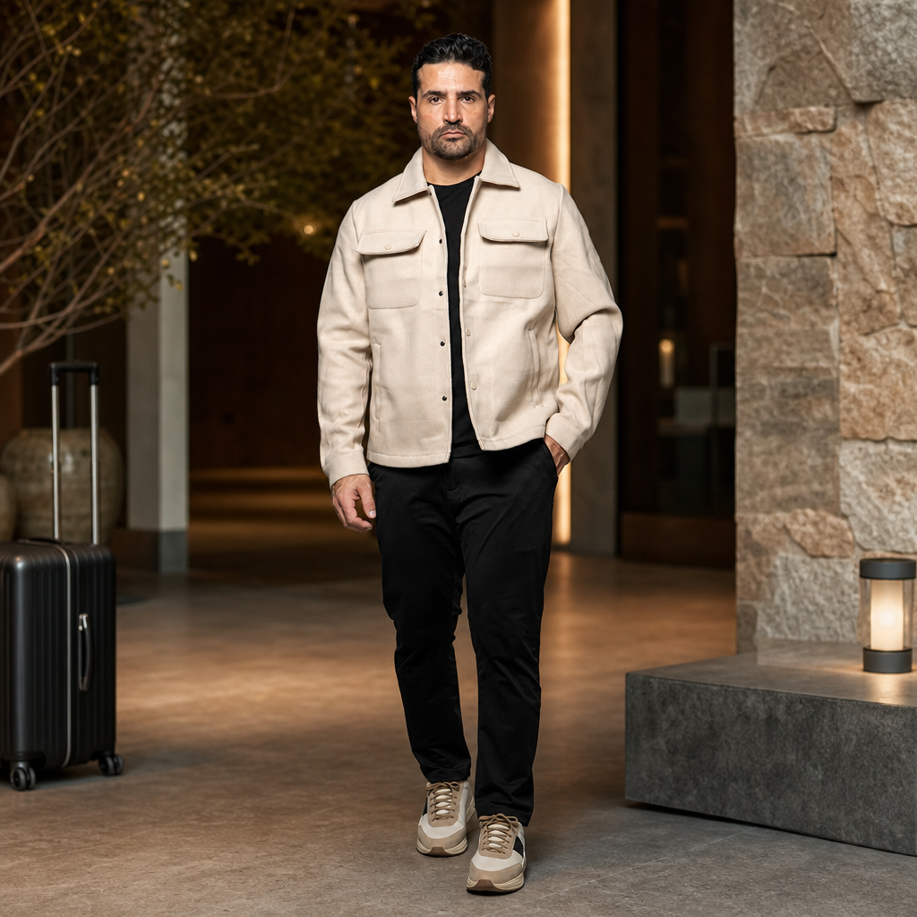 casaco la batida caqui modelo nevaro masculino bluhen ideal inverno presente