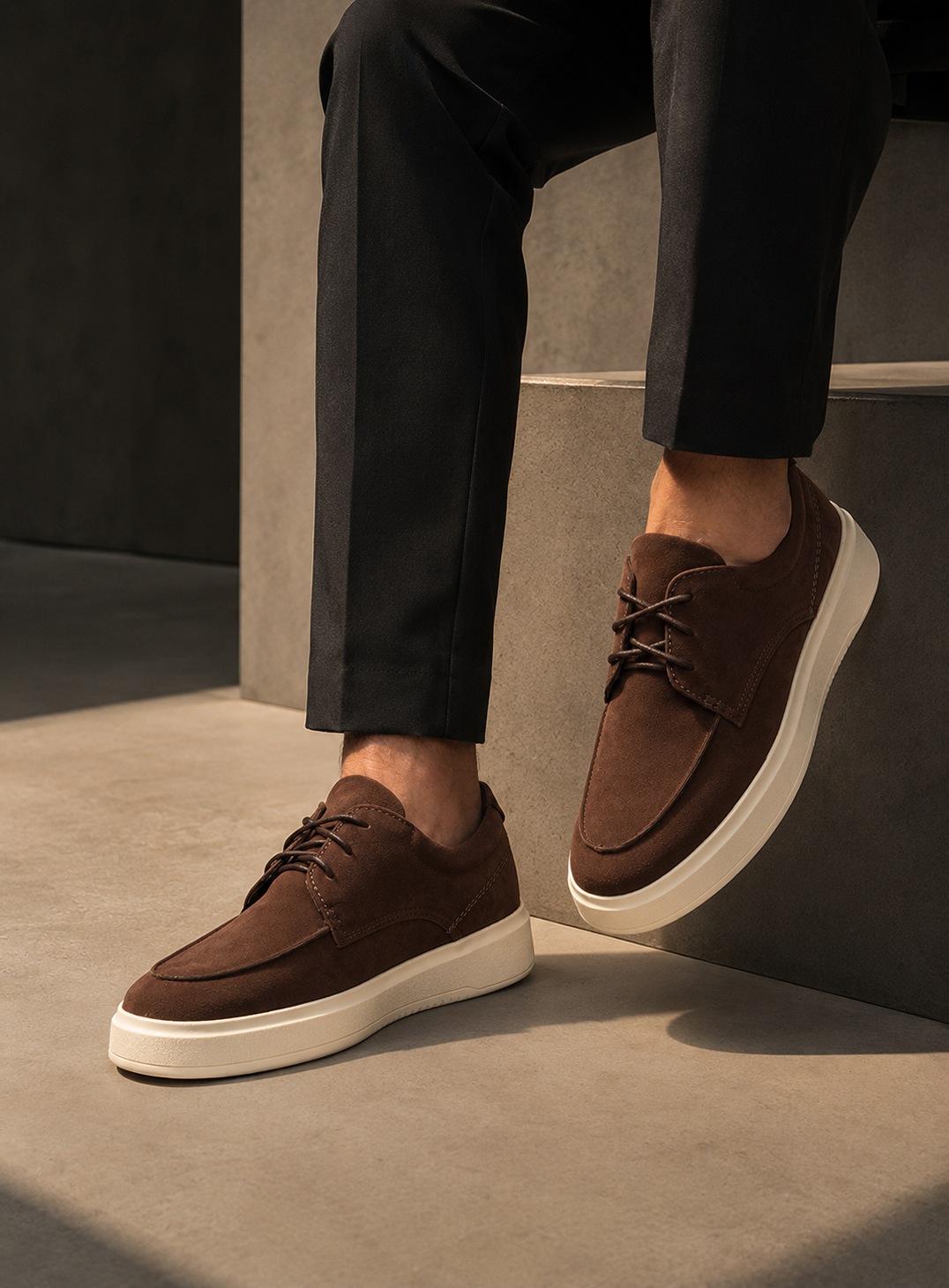 tenis casual masculino wallabee camurca ethos bluhen 15 1